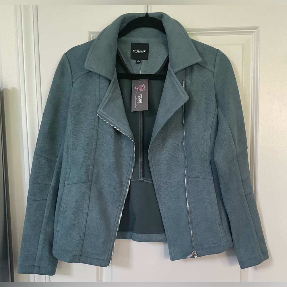 NEW WITH TAGS LIVERPOOL SLATE POOL JACKET